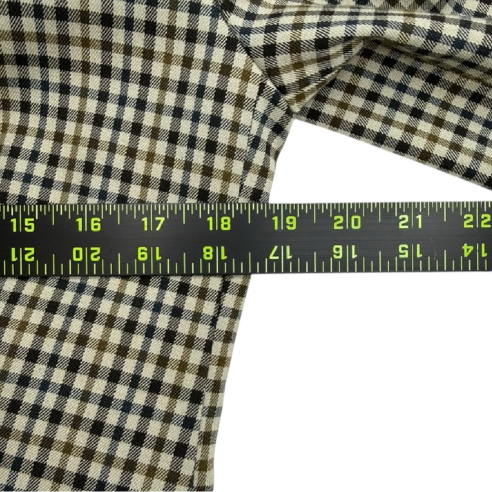 Robert Kitchen Vintage Plaid Blazer Jacket Size 8 M0751 - Picture 9 of 14